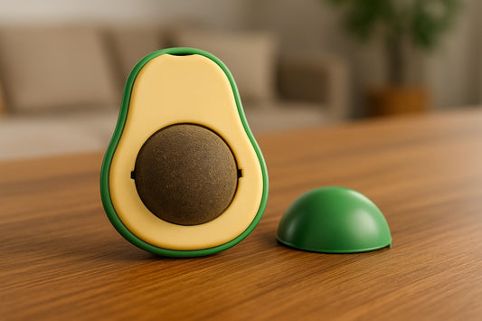 Avocado Catnip Ball Toy – Healthy Teeth, Stress Relief & Endless Fun